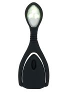 libri_x lumi plus leeslamp zwart 13 cm