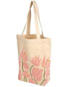 Biologisch katoenen tas flower market groot