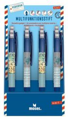 Reizen 2 kleuren balpen/vulpotlood 2 assorti