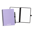 Uitwisbaar notitieboek A5 softcover Veluwe lila